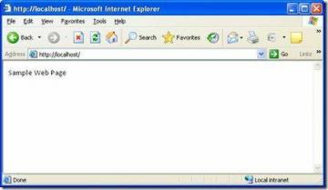 Kaip įdiegti IIS ir sukonfigūruoti žiniatinklio serverį XP