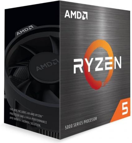 Pudełko z procesorem AMD Ryzen 5 5500